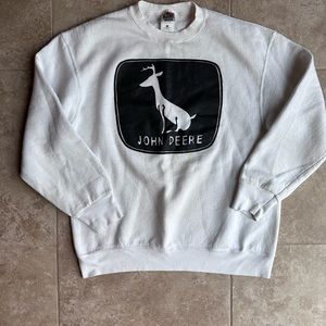 Vtg John Deere knockoff crewneck